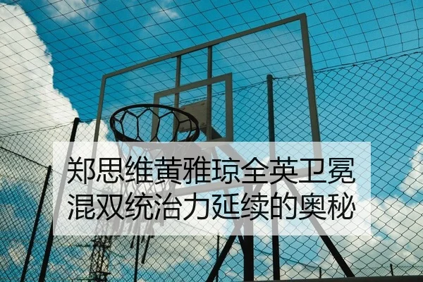 郑思维黄雅琼全英卫冕 混双统治力延续的奥秘